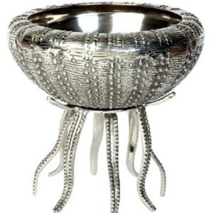 Zodax Silver Champagne Cooler Bowl